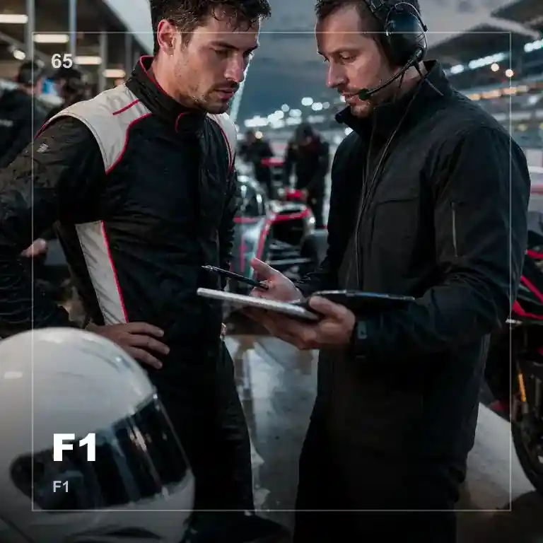 F1赛车比赛现场